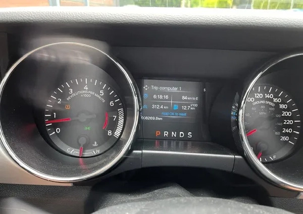 Ford Mustang cena 164000 przebieg: 8200, rok produkcji 2016 z Biała małe 79